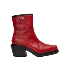 LANDAZURI - Botín Cuero Hela Constructor Rojo