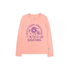 FICCUS - Polera Junior Niña Day To Day Coral