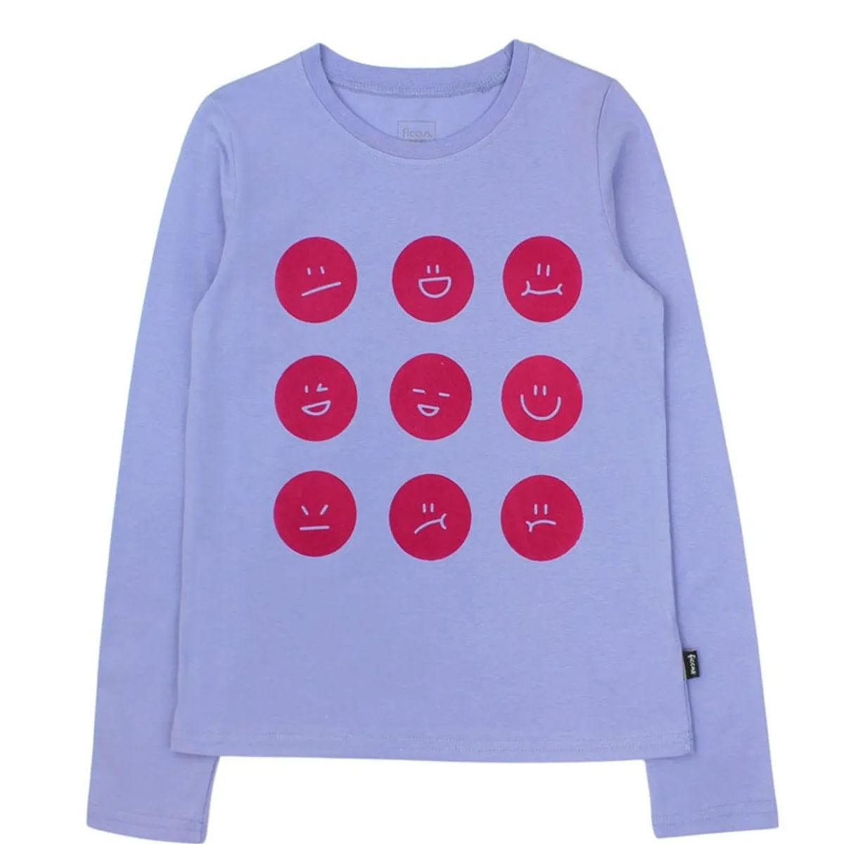 FICCUS - Polera Junior Niña Day To Day Lavanda
