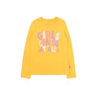 Polera Junior Niña Day To Day Amarillo