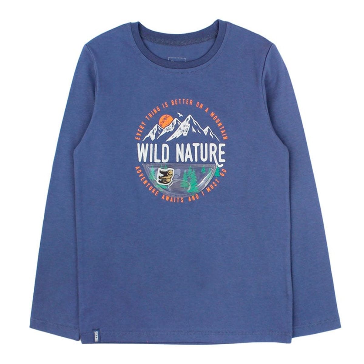 FICCUS - Polera Kids Niño Day To Day Azul