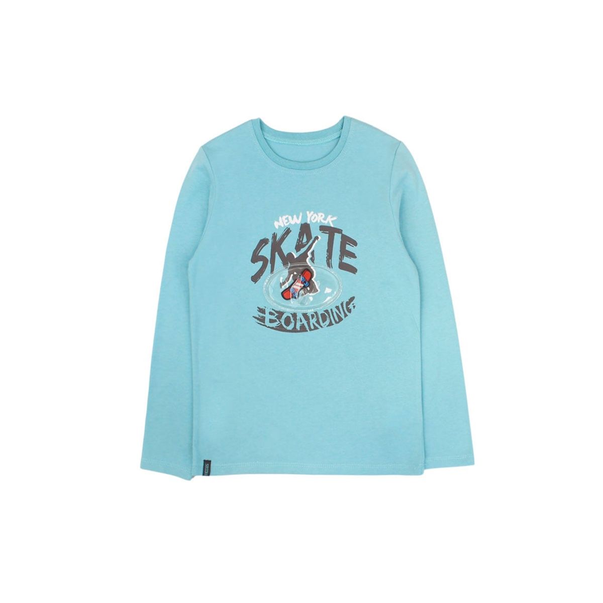 FICCUS - Polera Kids Niño Day To Day Turquesa