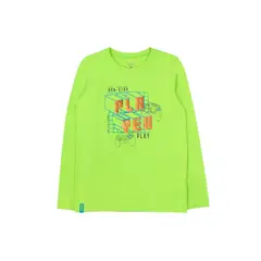 FICCUS - Polera Junior Niño Day To Day Verde
