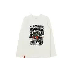 FICCUS - Polera Junior Niño Day To Day Blanco