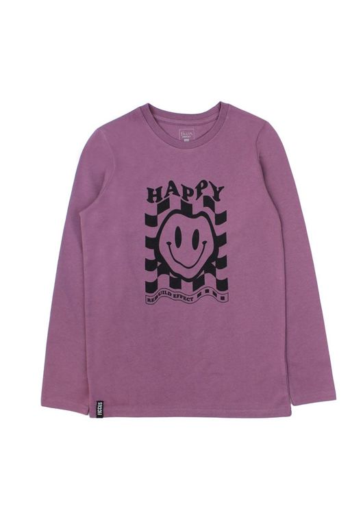Polera Junior Nino Day To Day Morado Morado 8