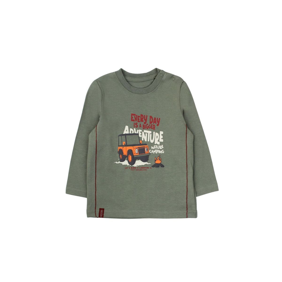 FICCUS - Polera Bebé Niño Day To Day Verde