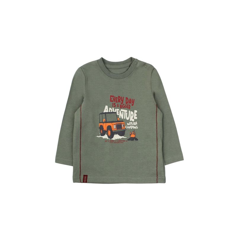 FICCUS - Polera Bebé Niño Day To Day Verde