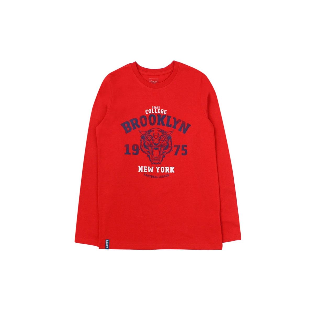 FICCUS - Polera Junior Niño Day To Day Rojo