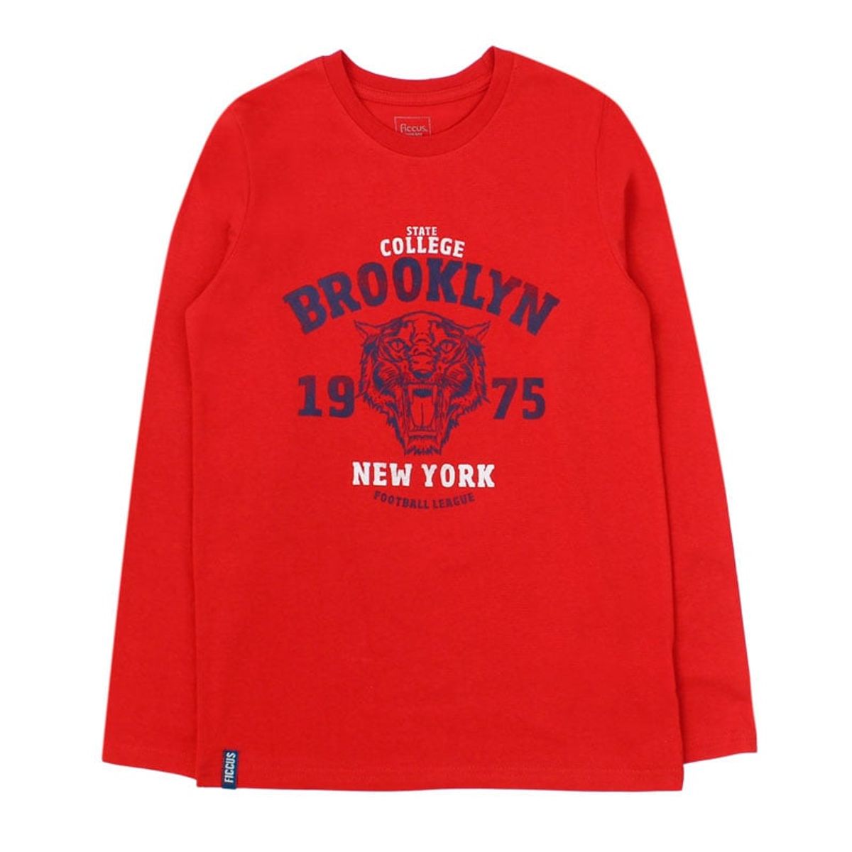 FICCUS - Polera Junior Niño Day To Day Rojo