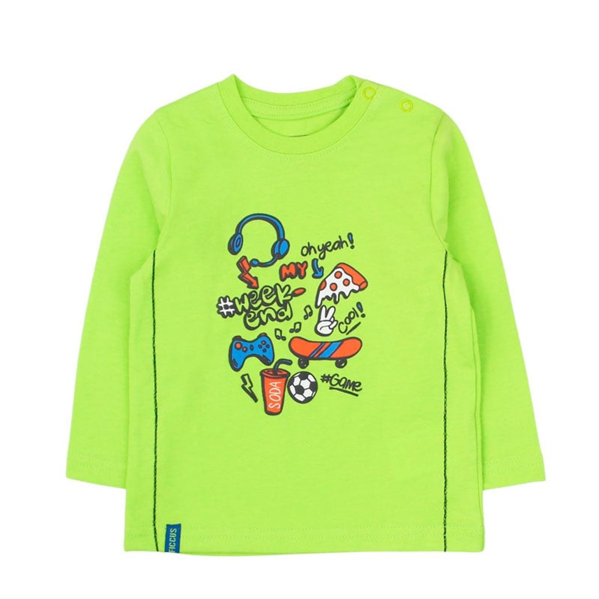 FICCUS - Polera Bebé Niño Day To Day Verde