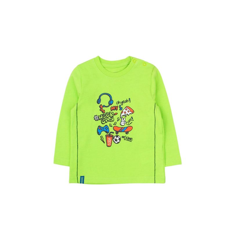 FICCUS - Polera Bebé Niño Day To Day Verde