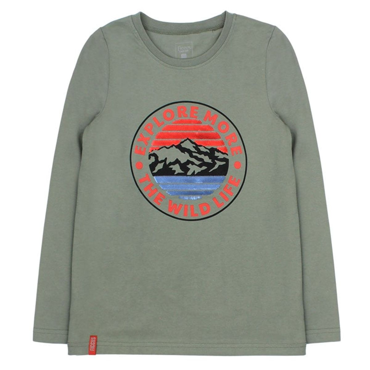 FICCUS - Polera Junior Niño Day To Day Verde