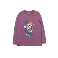 FICCUS - Polera Kids Niño Day To Day Morado
