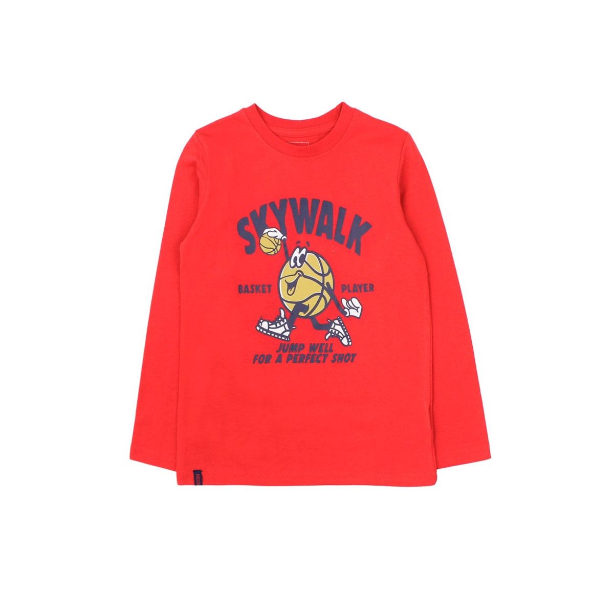 FICCUS - Polera Kids Niño Day To Day Rojo