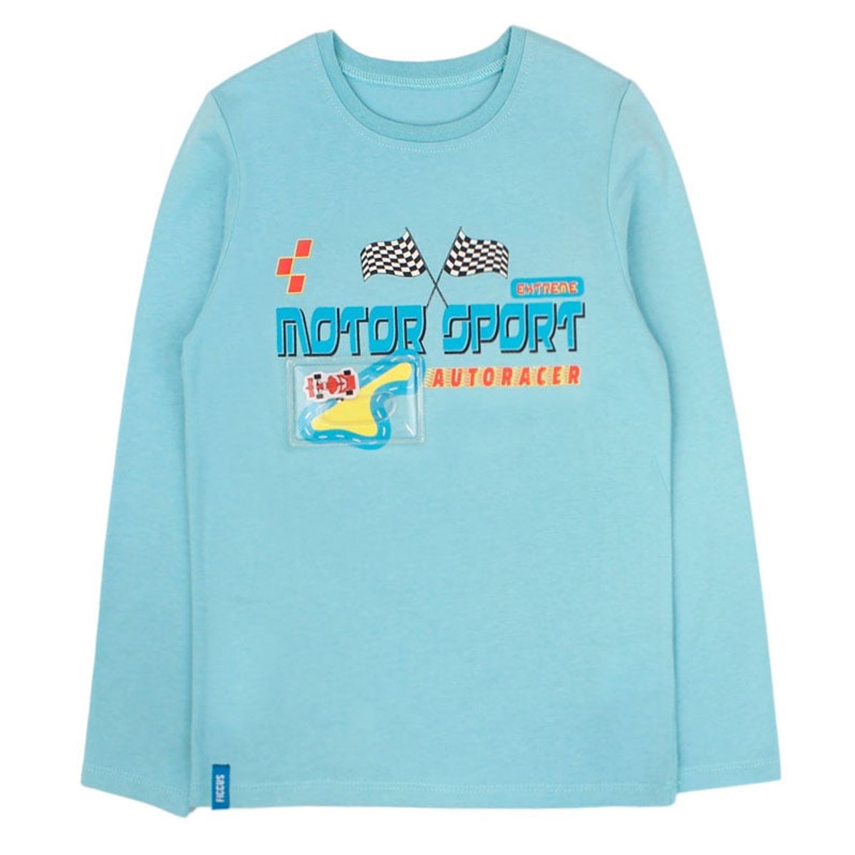 FICCUS - Polera Junior Niño Day To Day Turquesa