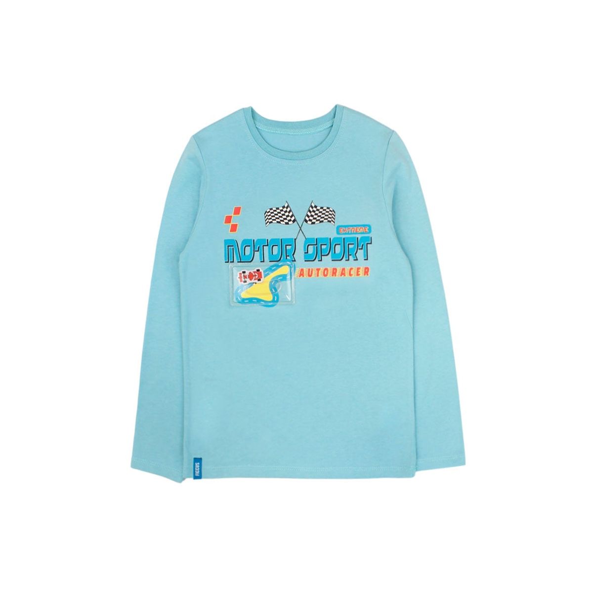 FICCUS - Polera Junior Niño Day To Day Turquesa