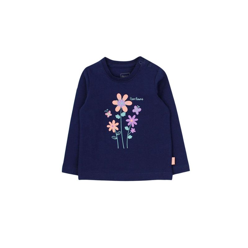 FICCUS - Polera Bebé Niña Day To Day Azul