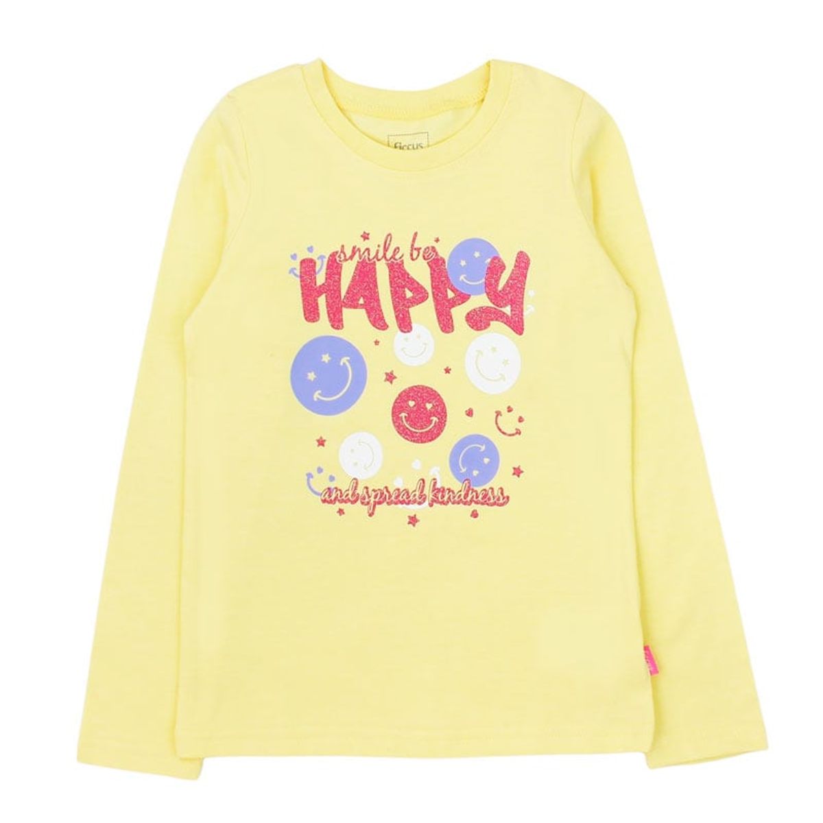 FICCUS - Polera Kids Niña Day To Day Amarillo
