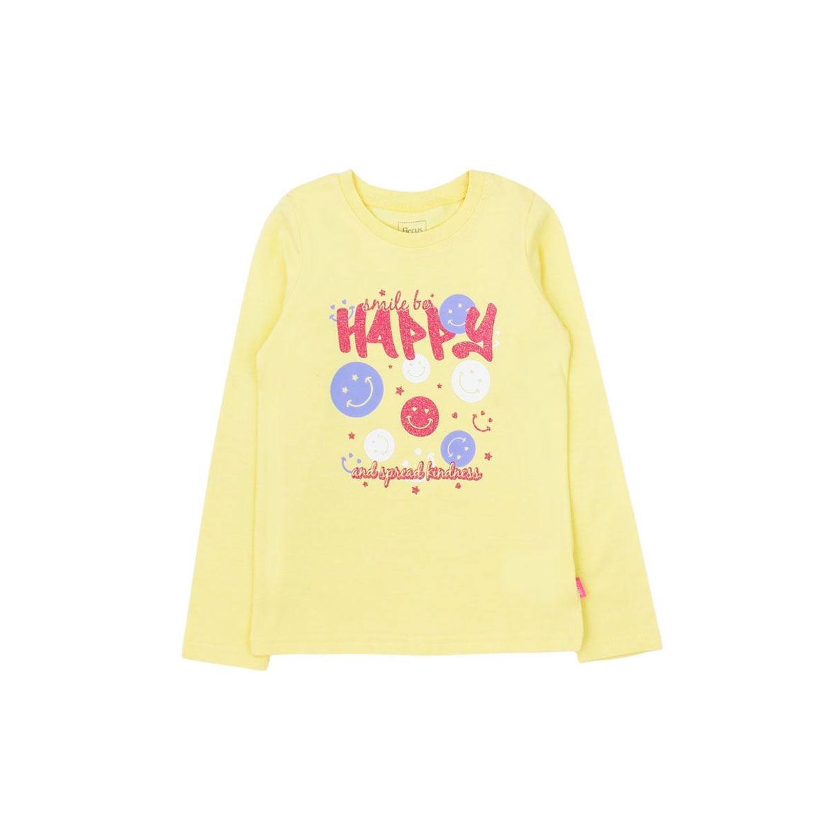 FICCUS - Polera Kids Niña Day To Day Amarillo