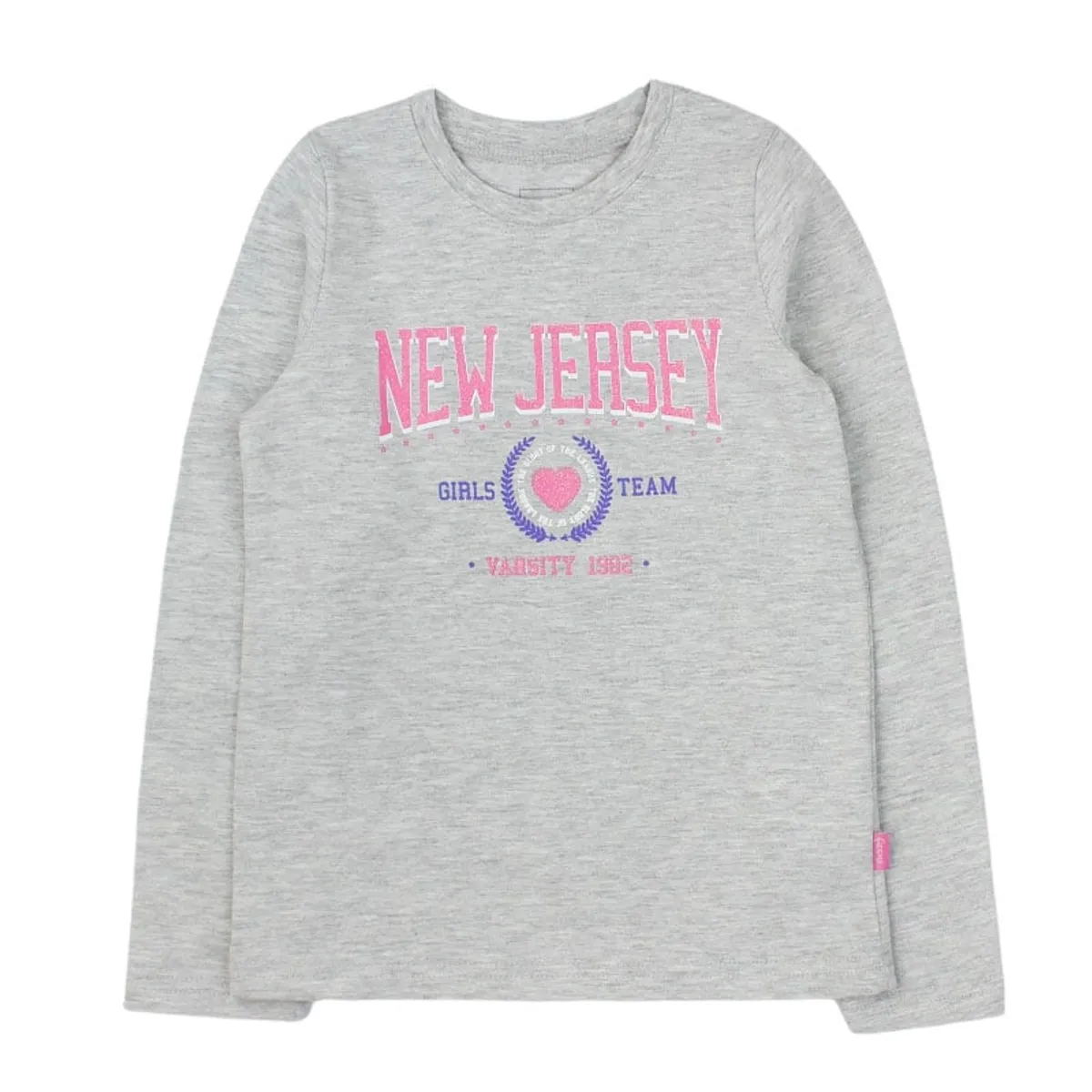 FICCUS - Polera Kids Niña Day To Day Gris