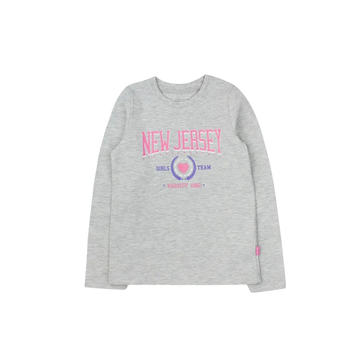 FICCUS - Polera Kids Niña Day To Day Gris