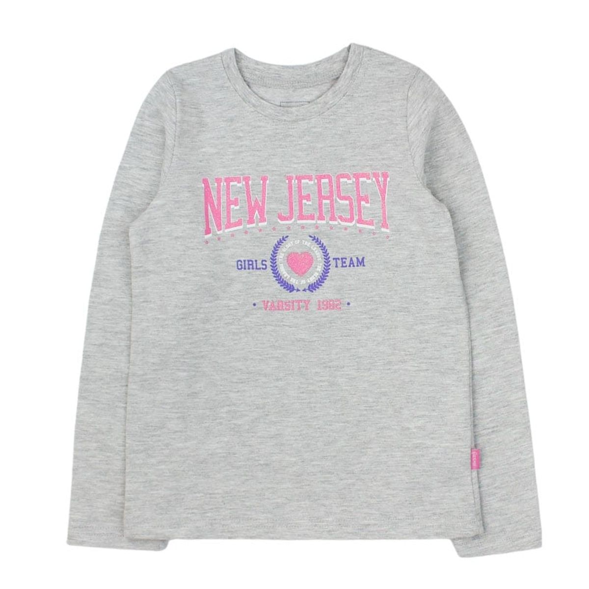 FICCUS - Polera Kids Niña Day To Day Gris