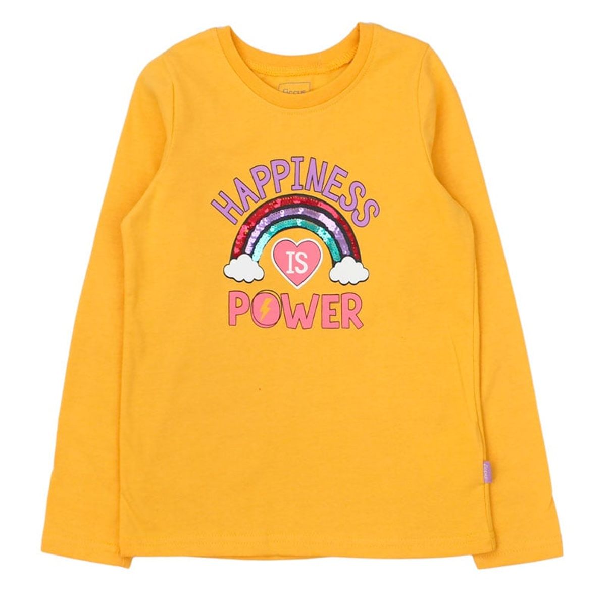 FICCUS - Polera Kids Niña Day To Day Amarillo