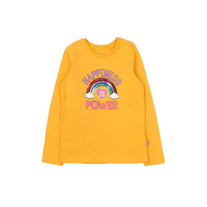 FICCUS - Polera Kids Niña Day To Day Amarillo