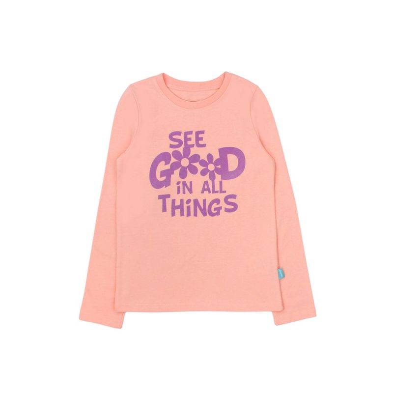FICCUS - Polera Kids Niña Day To Day Coral
