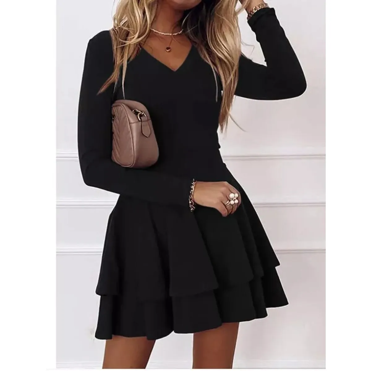GIOIO - Vestido Mujer Negro