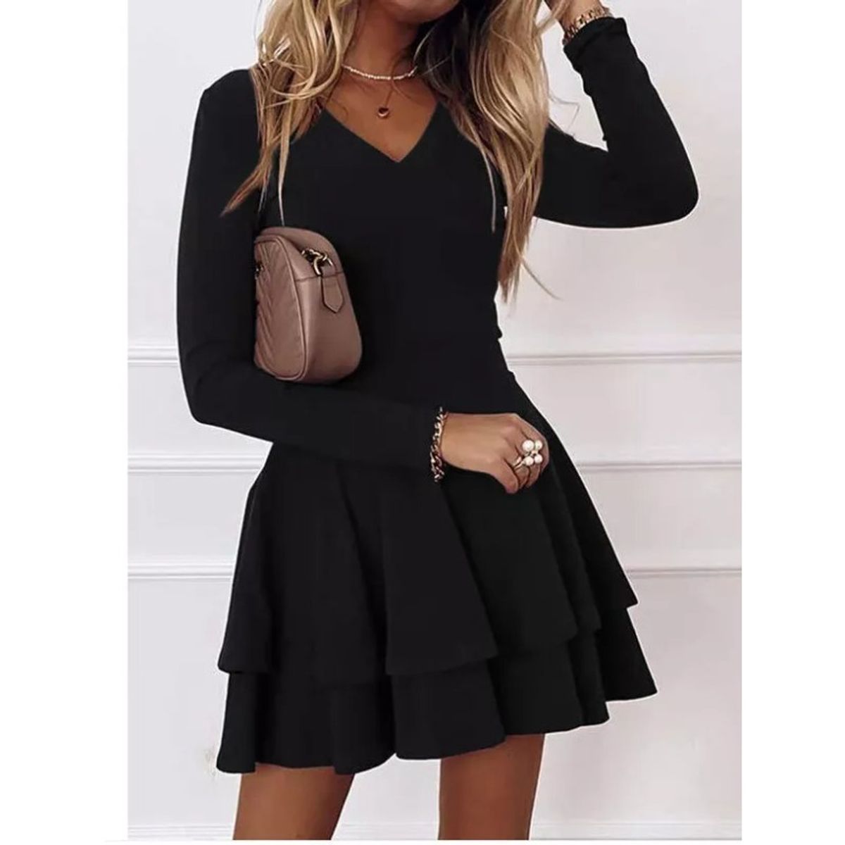 GIOIO - Vestido Mujer Negro