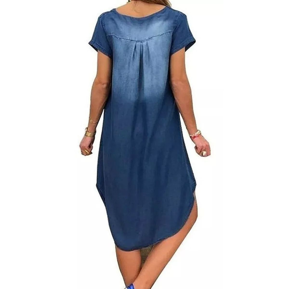 GIOIO - Vestido Mujer Azul