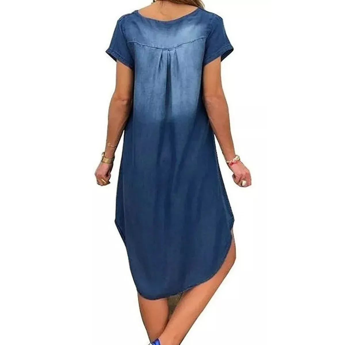 GIOIO - Vestido Mujer Azul