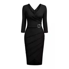GIOIO - Vestido Mujer Negro