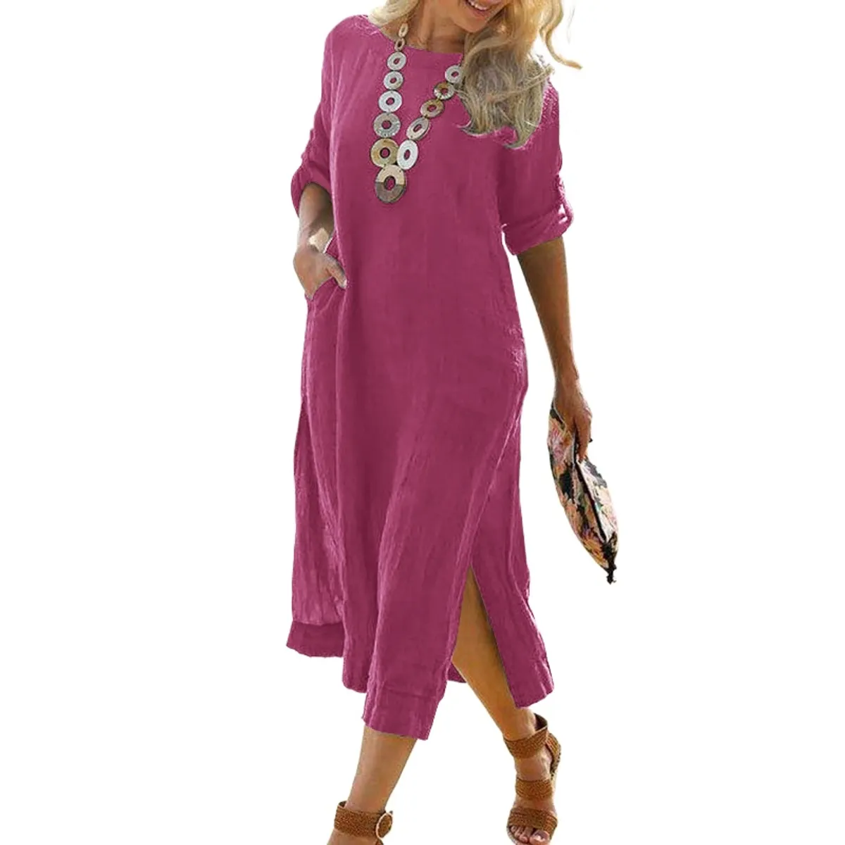 GIOIO - Vestido Mujer Rojo