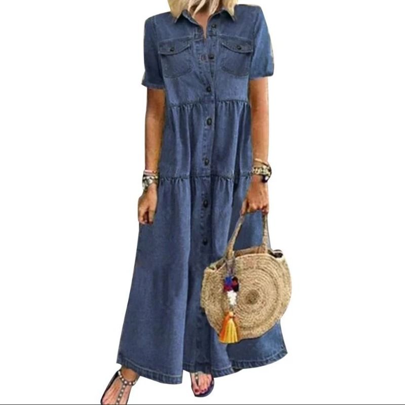 GIOIO - Vestido Mujer Azul