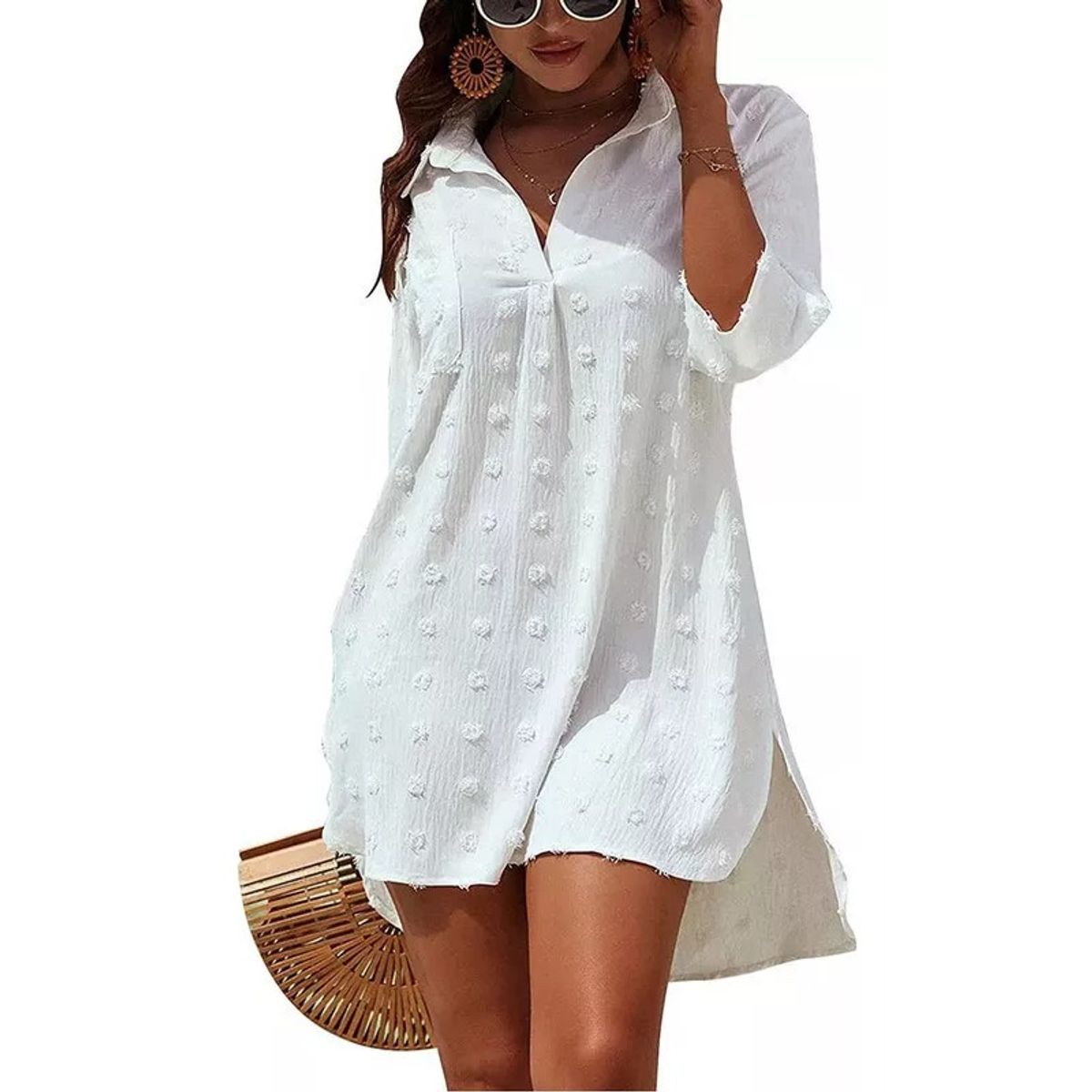 GIOIO - Vestido Mujer Blanco