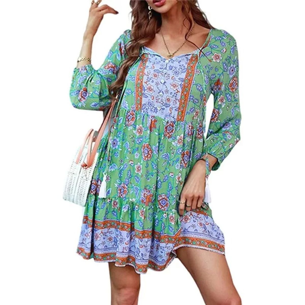 GIOIO - Vestido Mujer Verde