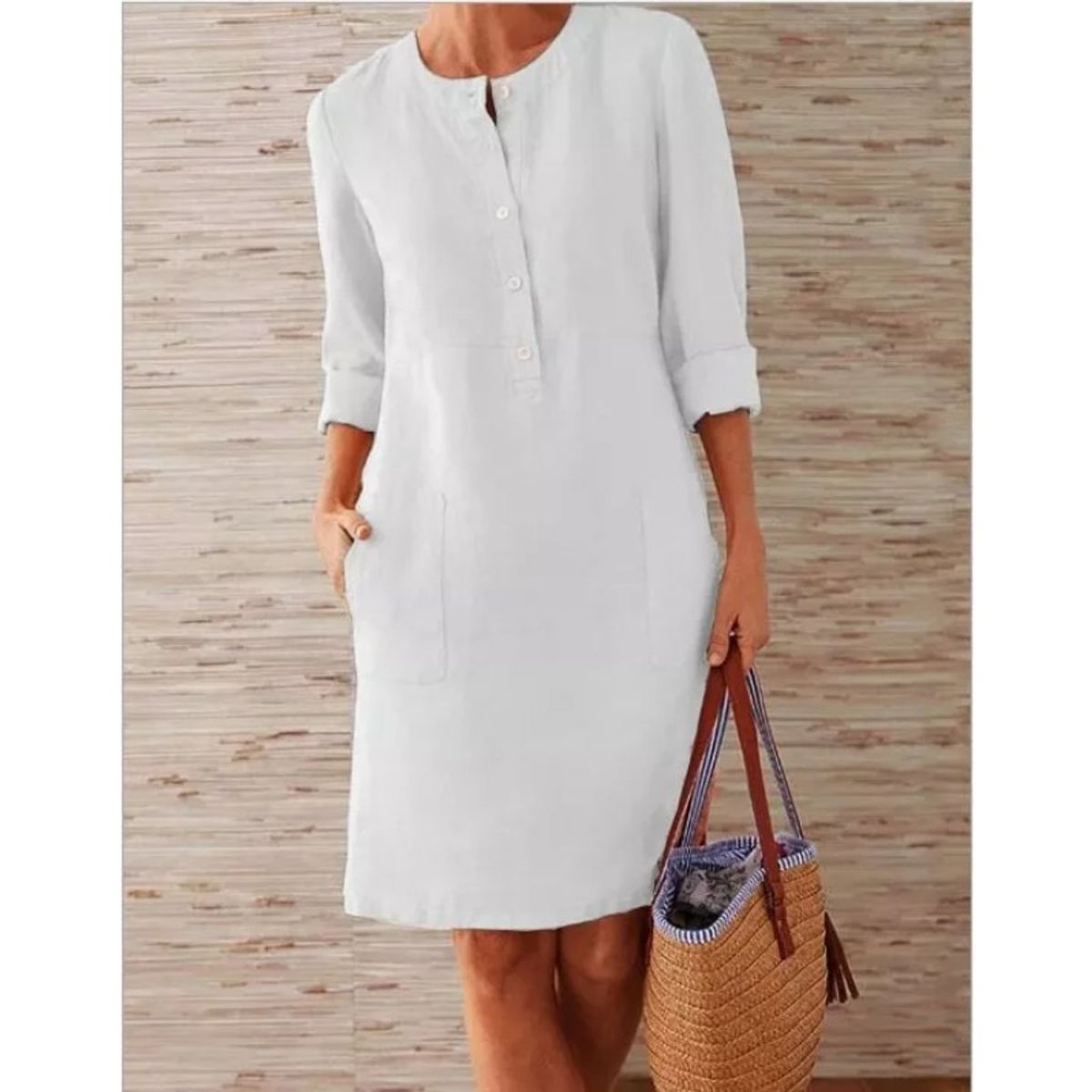 GIOIO - Vestido Mujer Blanco