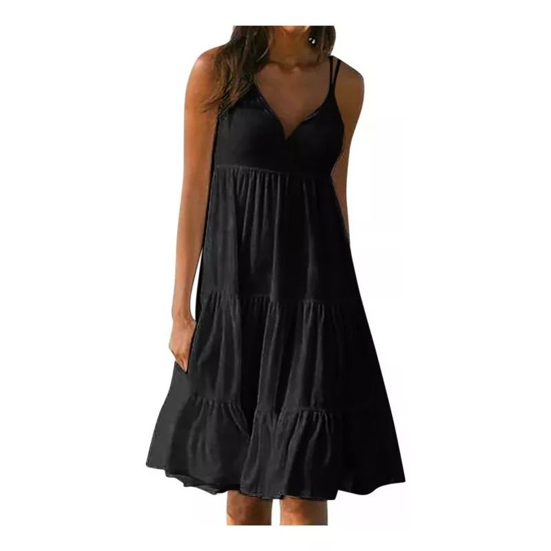 GIOIO - Vestido Mujer Negro