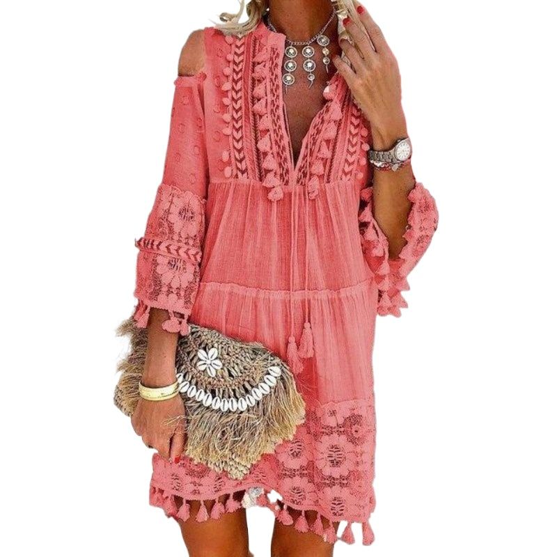 GIOIO - Vestido Mujer Rojo
