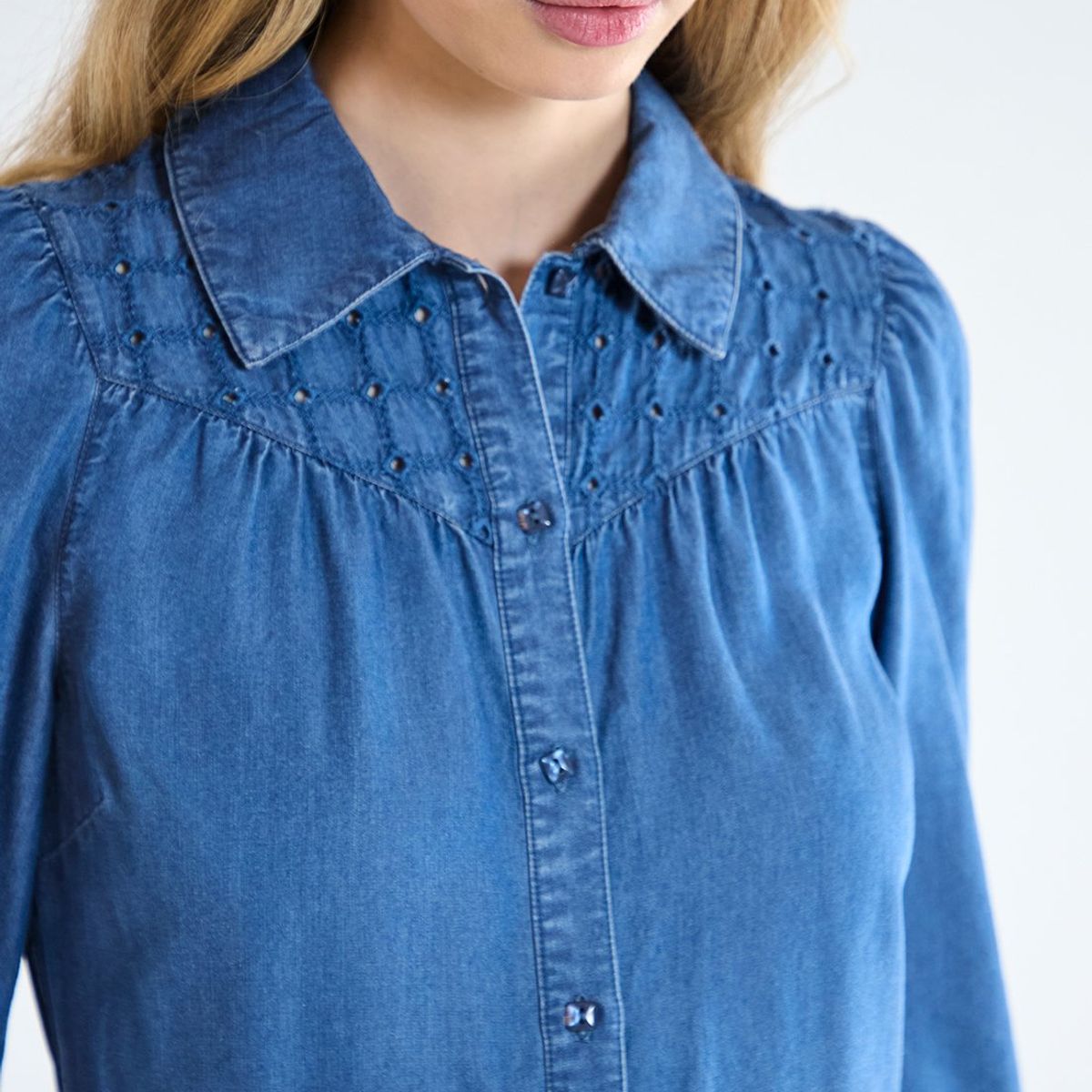 IO - Vestido Corto Azul Marino Mujer Io