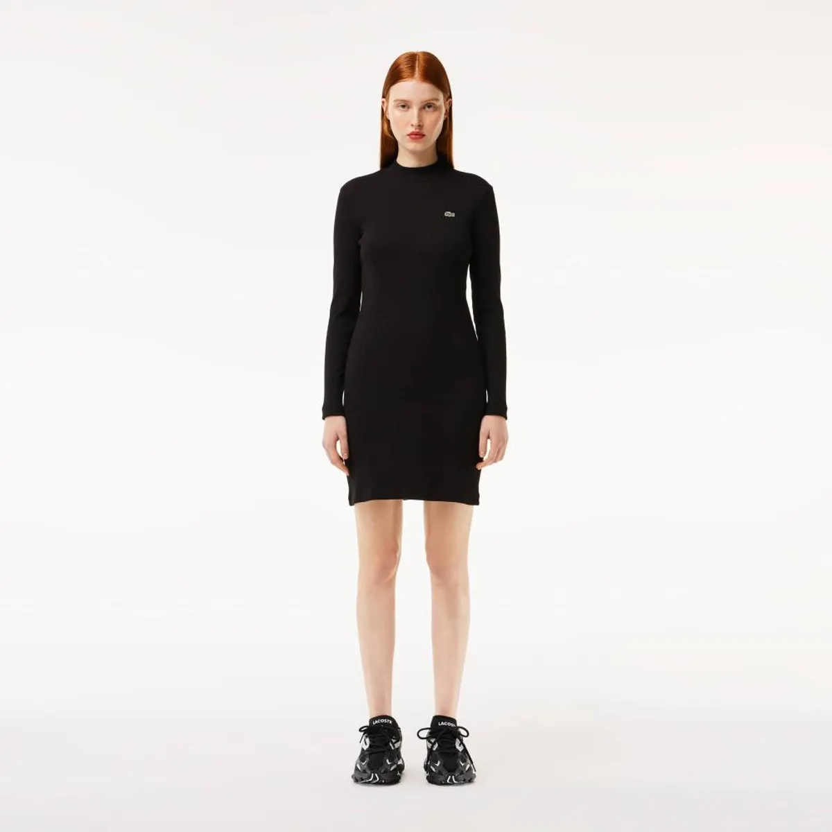 LACOSTE - Vestido Manga Larga Mujer Lacoste EF7288