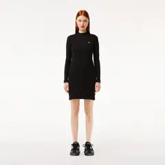 LACOSTE - Vestido Manga Larga Mujer EF7288