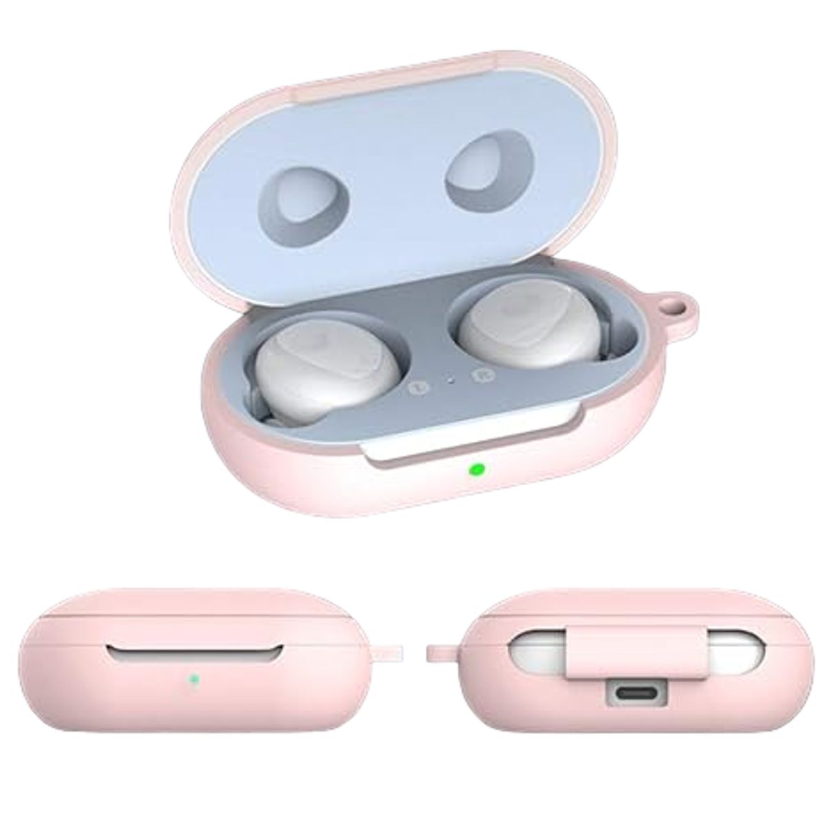 GENERICO - Funda Silicona Para Samsung Galaxy Buds Plus Buds - Rosado