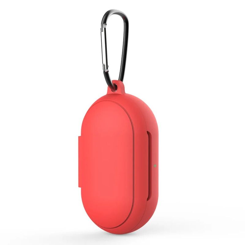 GENERICO - Funda Silicona Para Samsung Galaxy Buds Plus Buds - Rojo