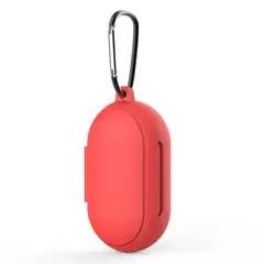 GENERICO - Funda Silicona Para Samsung Galaxy Buds Plus Buds - Rojo