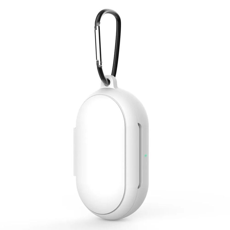 GENERICO - Funda Silicona Para Samsung Galaxy Buds Plus Buds - Blanco