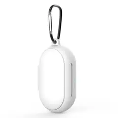 GENERICO - Funda Silicona Para Samsung Galaxy Buds Plus Buds - Blanco