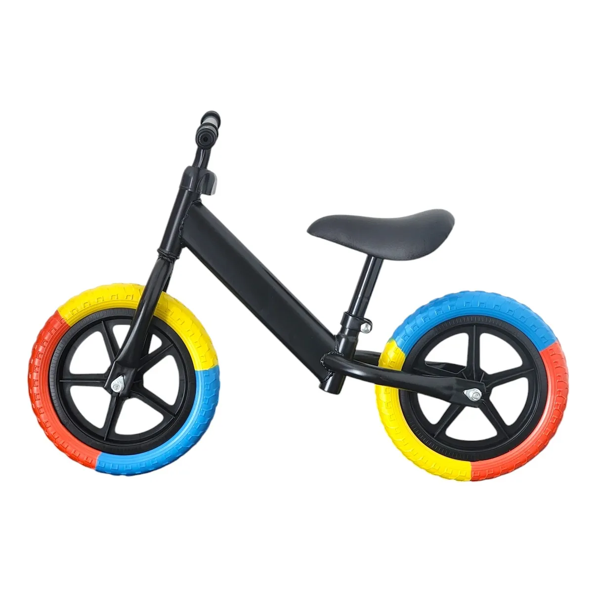 GENERICO - Bicicleta Equilibrio Sin Pedales de Aprendizaje Negro 19137